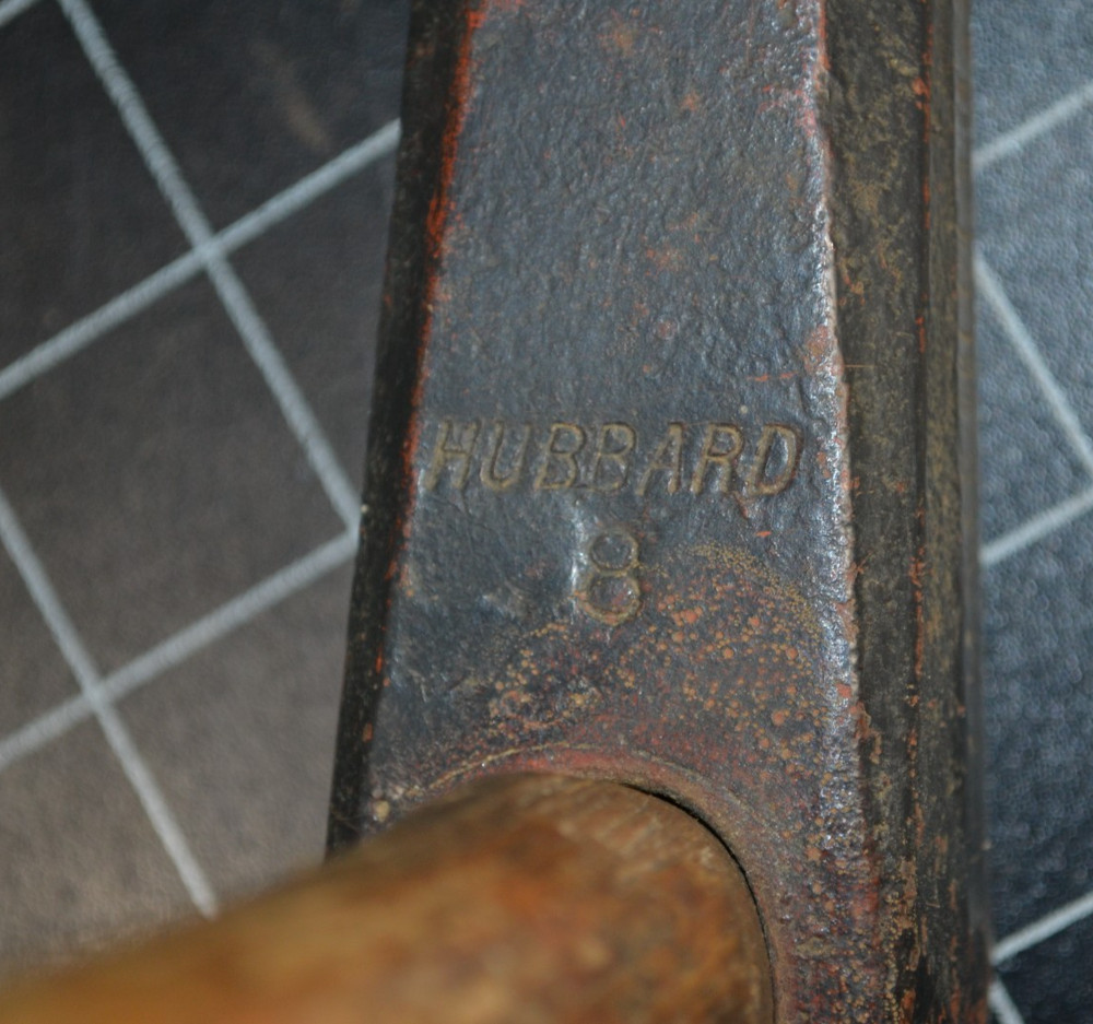 HUBBARD - 8# - STANDARD PATTERN SPIKE MAUL WITH THE ORIGINAL HANDLE