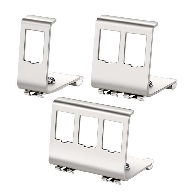 DIN Rail Compatible Mounting Solution with Reinforced Metal Structure for Data