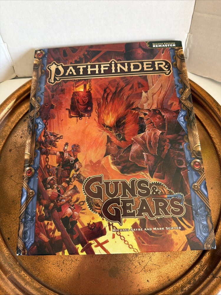 Pathfinder Guns And Gears Second Edition Remaster Book