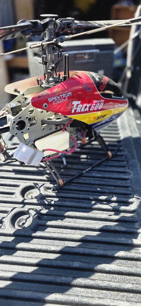 Align T-Rex Helicopter 600 Nitro AS IS UNTESTED