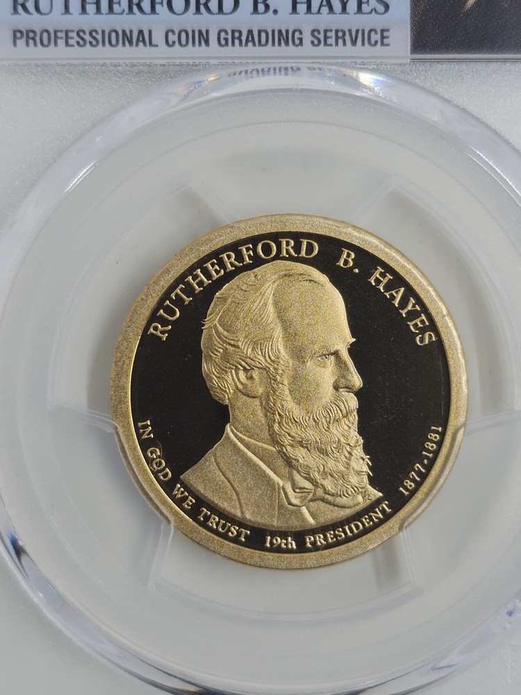 2011 S $1 PCGS PR69DCAM Rutherford B Hayes