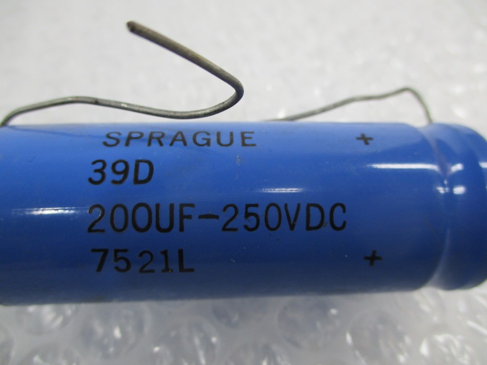 SPRAGUE 200UF-250VDC RESISTOR NSNP