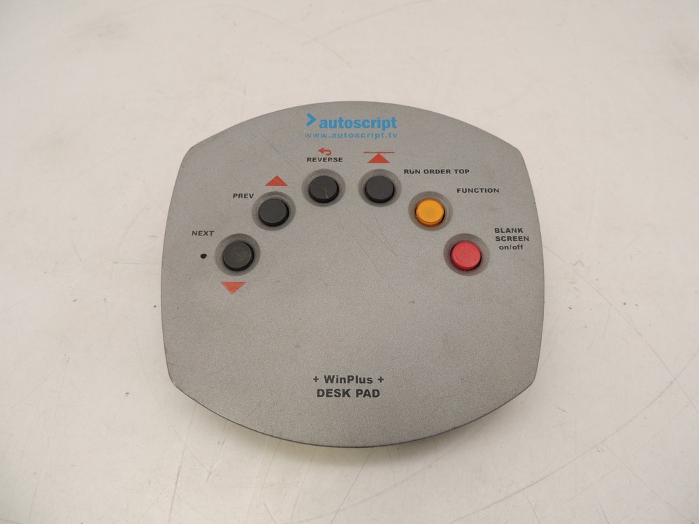 Autoscript WinPlus Remote DeskPad Hand Control RDP No Cable