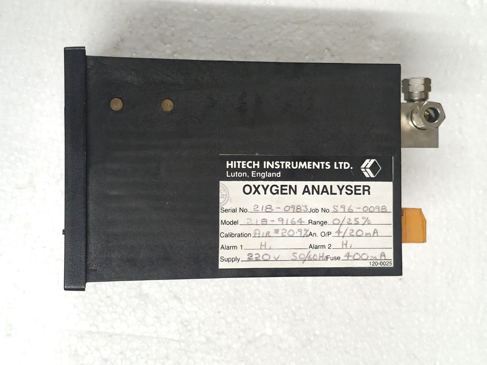 Hitech Instruments G1000 Oxygen Analyser