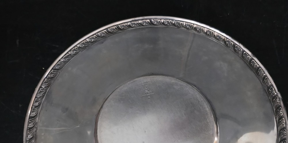 1926 Gorham Silver Soldered E.P. 10" Tray