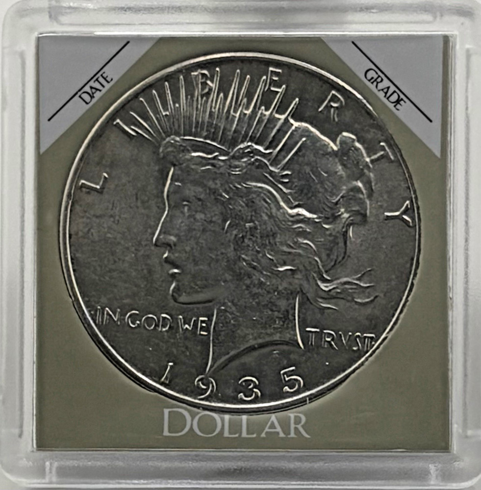 1935 Uncirculated Peace Silver $1