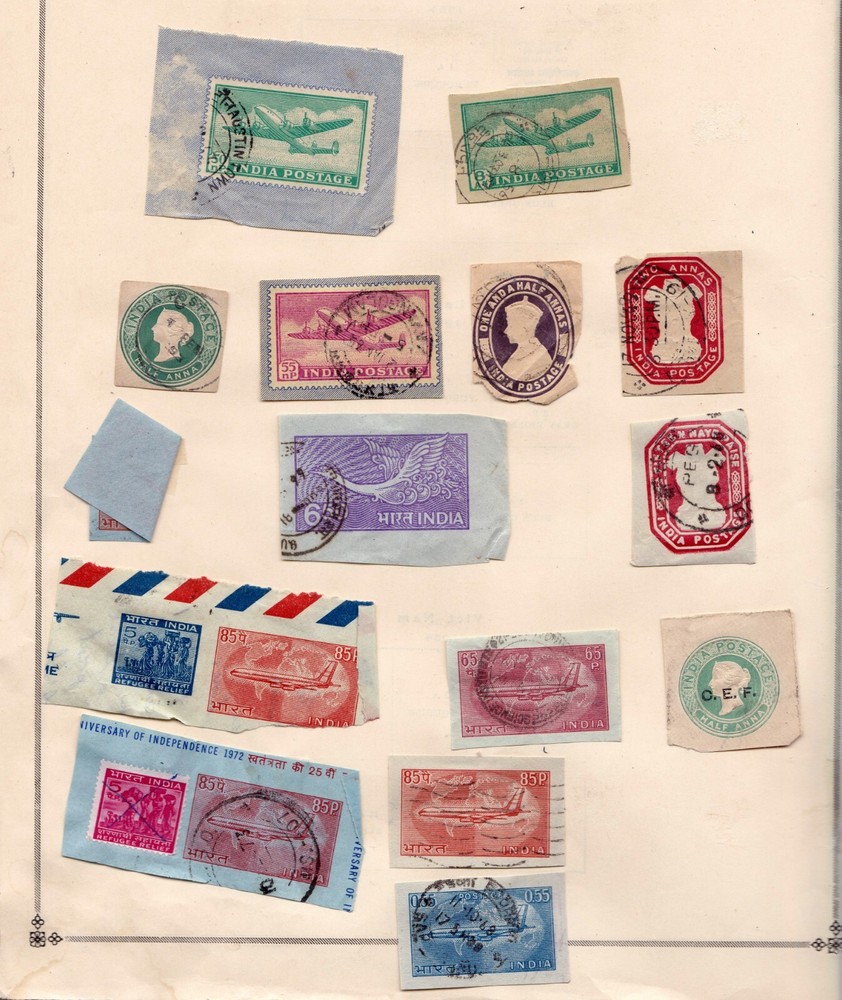 India Postal Stationery Batch - Very nice! FREE SHIPPING!!