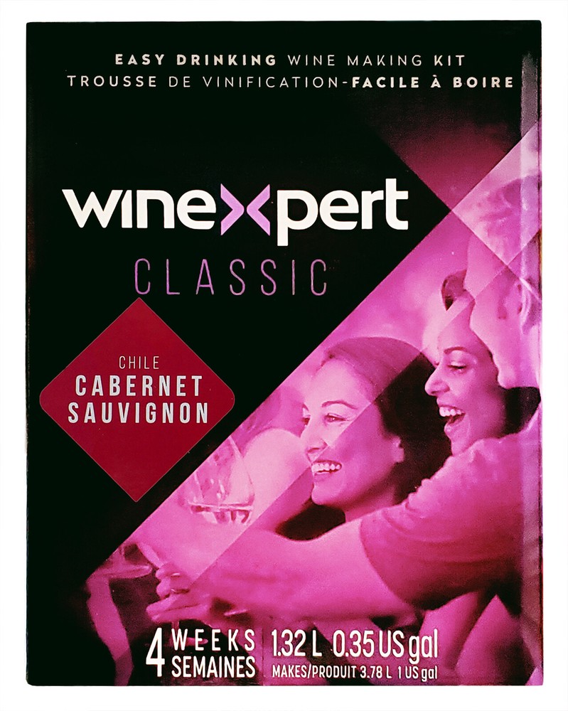 Classic One Gallon Chilean Cabernet Sauvignon Wine Ingredient Kit