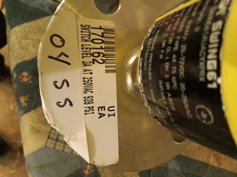 NEW Vega SWING61.XUACYXPRX Vibration Level Switch