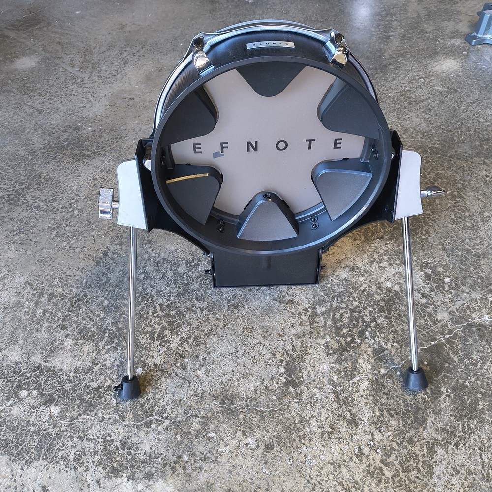 Efnote 12" Bass Drum Electric Kick, Black Oak