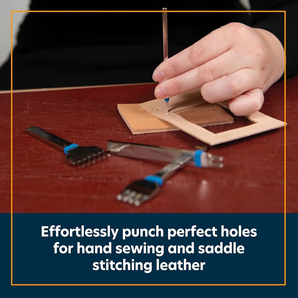 Weaver Leather Supply Diamond Stitching Chisel Set, Precise 5mm