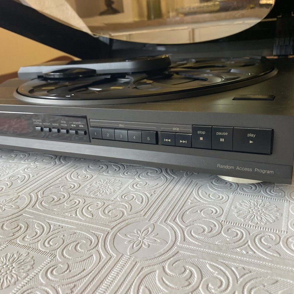Technics SL-PC20 CD Player w/remote, Plays but Needs Work. See Description