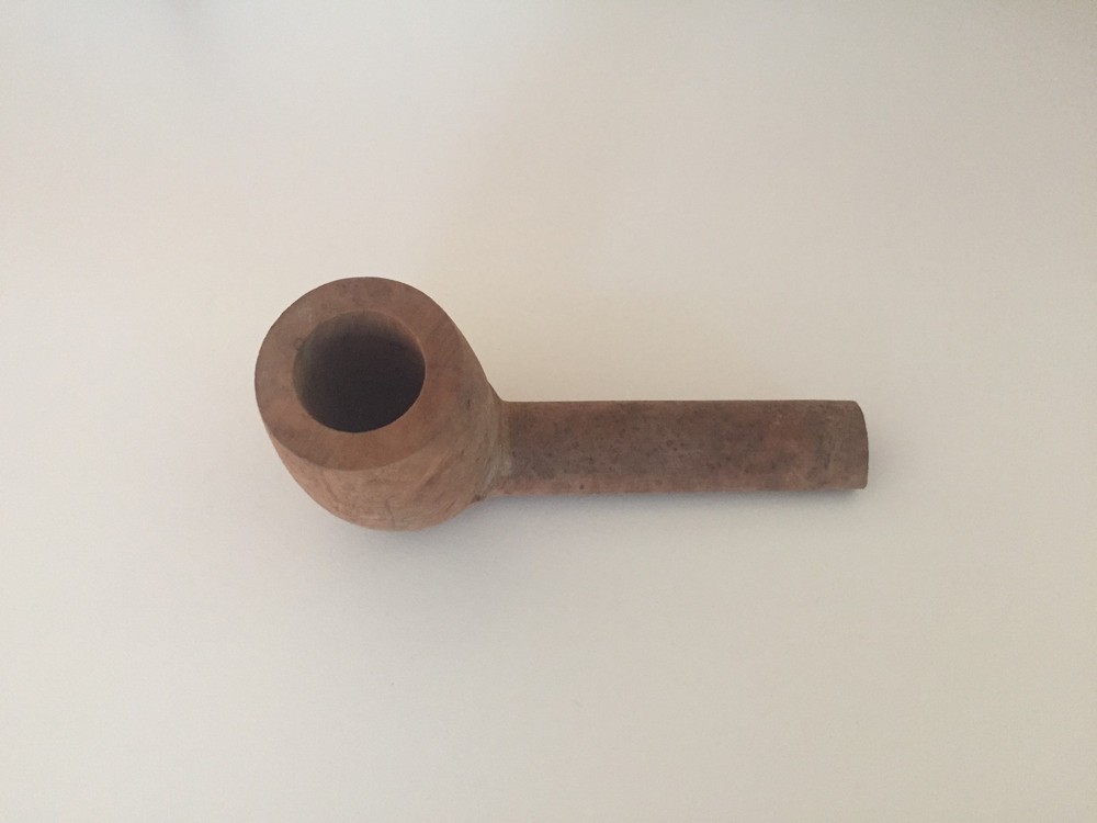 Large 4 panel briar pipe