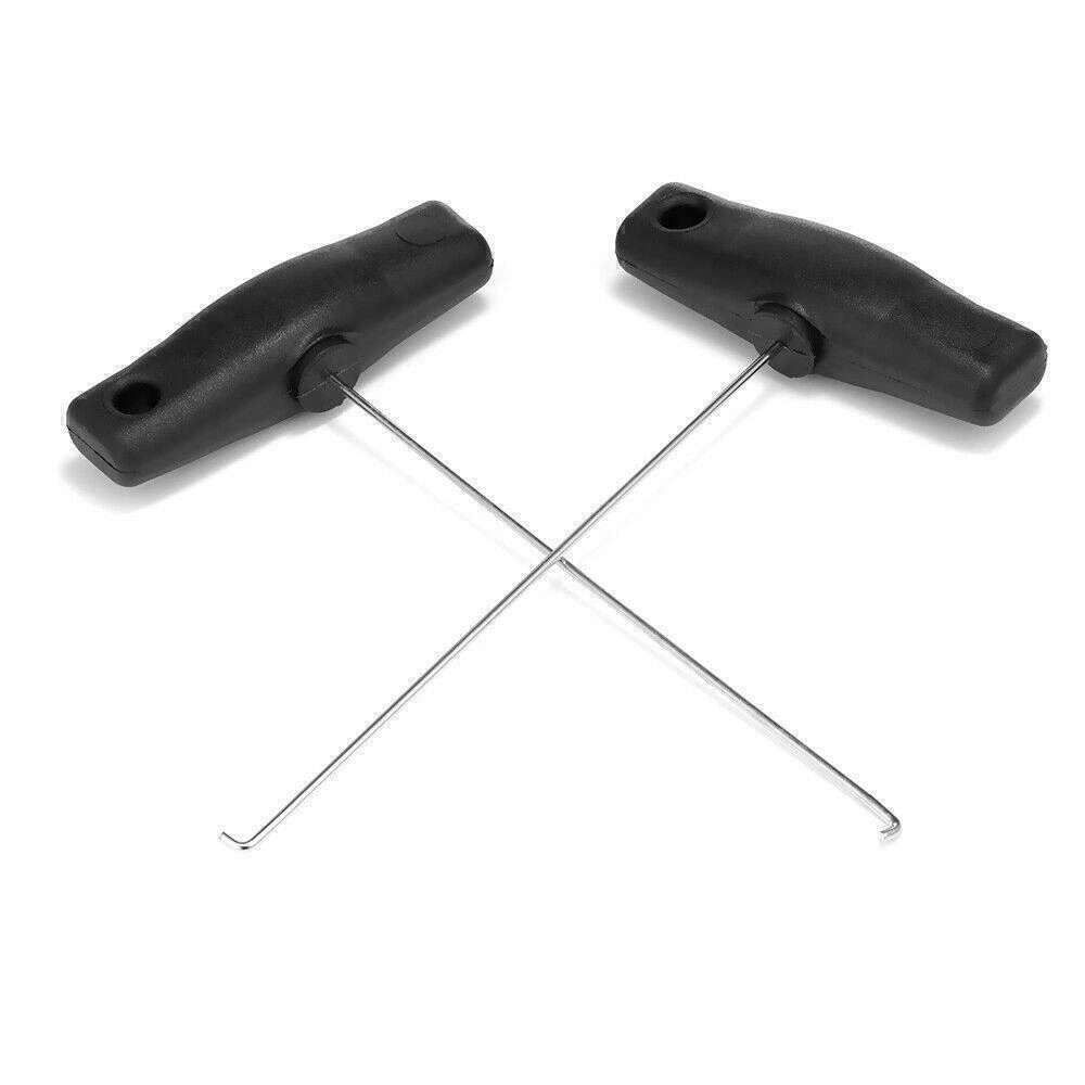 2x pull-out hook w140589023300 for Mercedes-Benz hook puller set tool