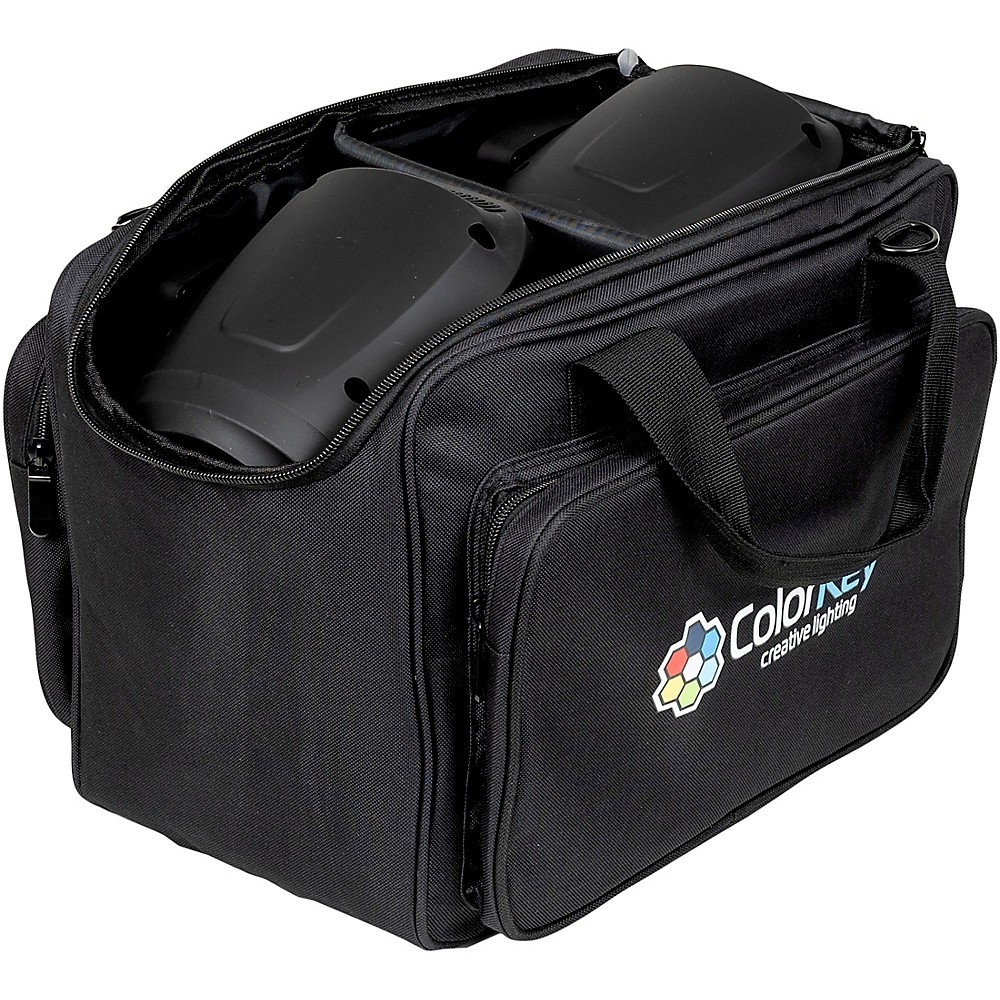 ColorKey Mover Beam 100 2-Pack Bundle with Carrying Bag