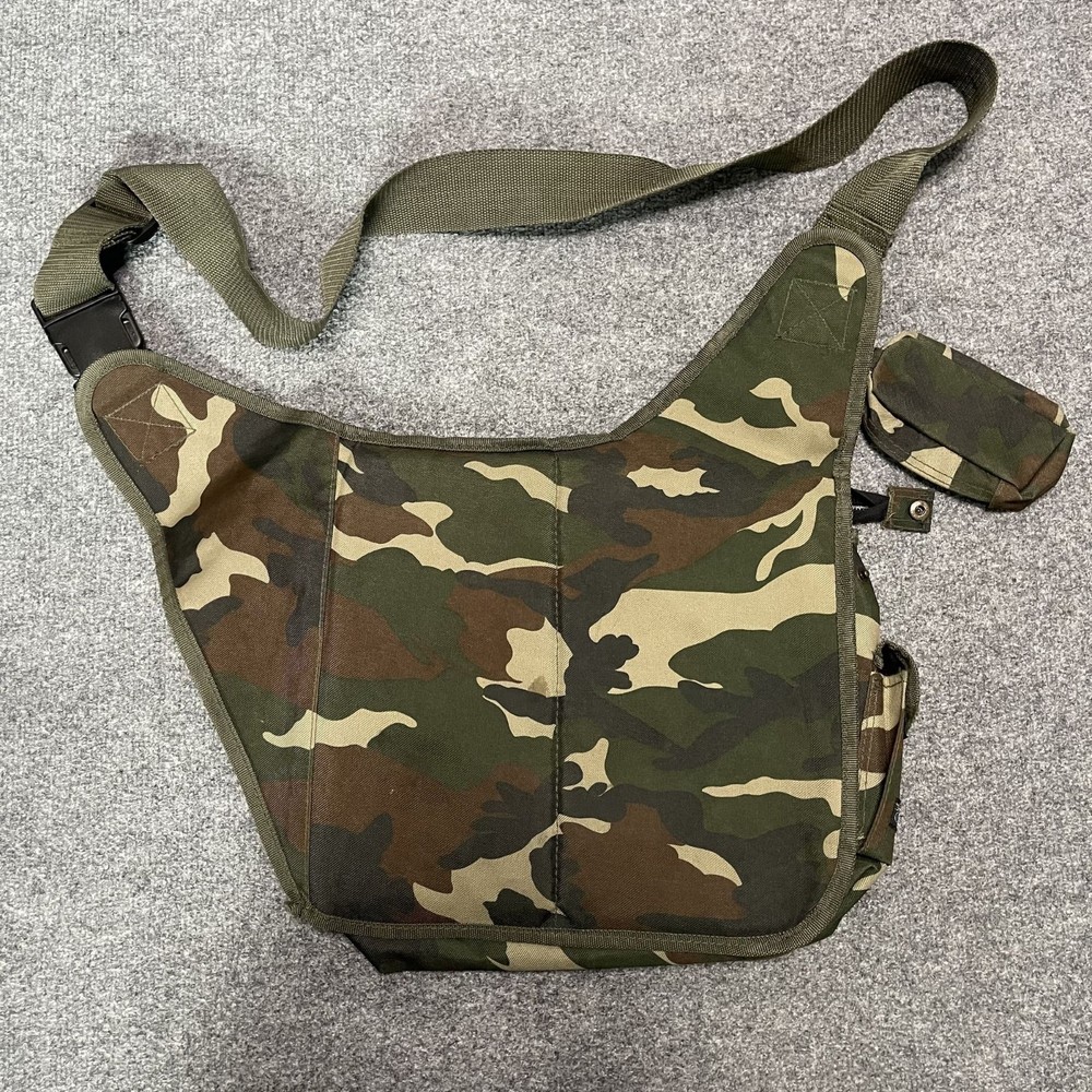 Compact Team Workmanship Camouflage Side Shoulder Bag With Multiple Pockets