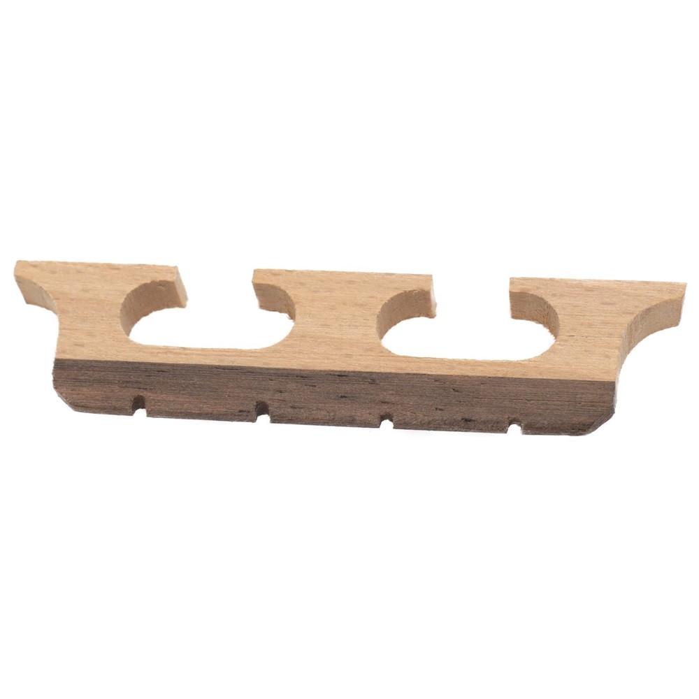 4-String Banjo Bridge, Ebony Maple Banjo Bridge Replacement Composite with Du...