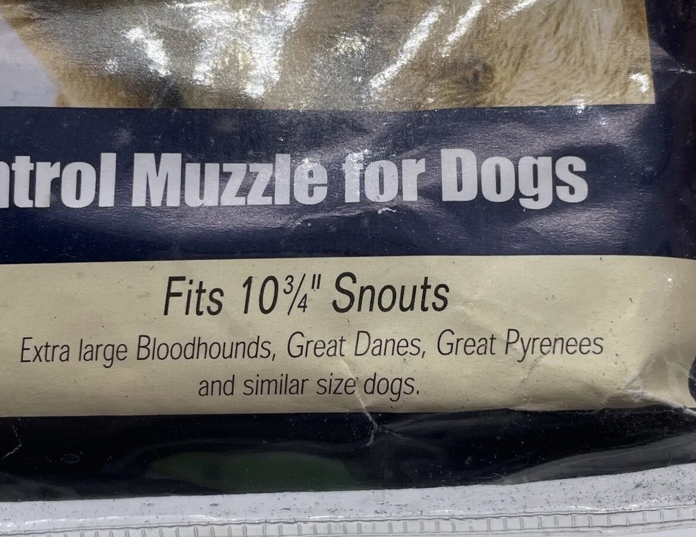 Guardian Gear Lined Muzzle Size 4XL - FAST US SHIPPER