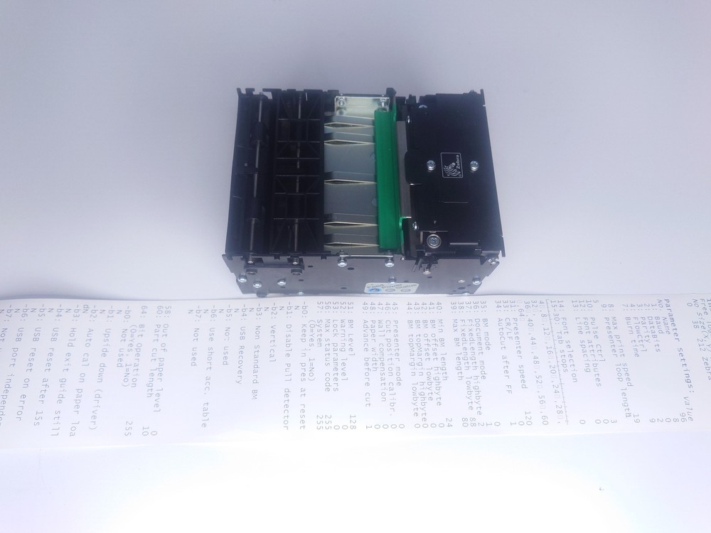 01971-000 - Zebra TTP2010 Barcode Printer Tested