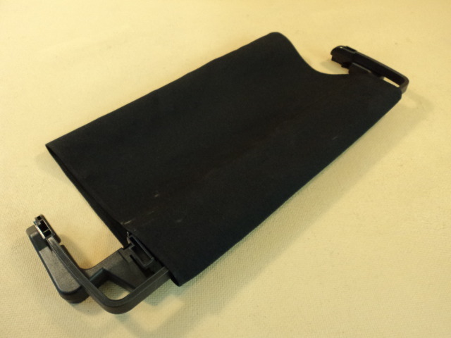 Standard Hanging Document Supply Basket Black Folding Plastic Cloth