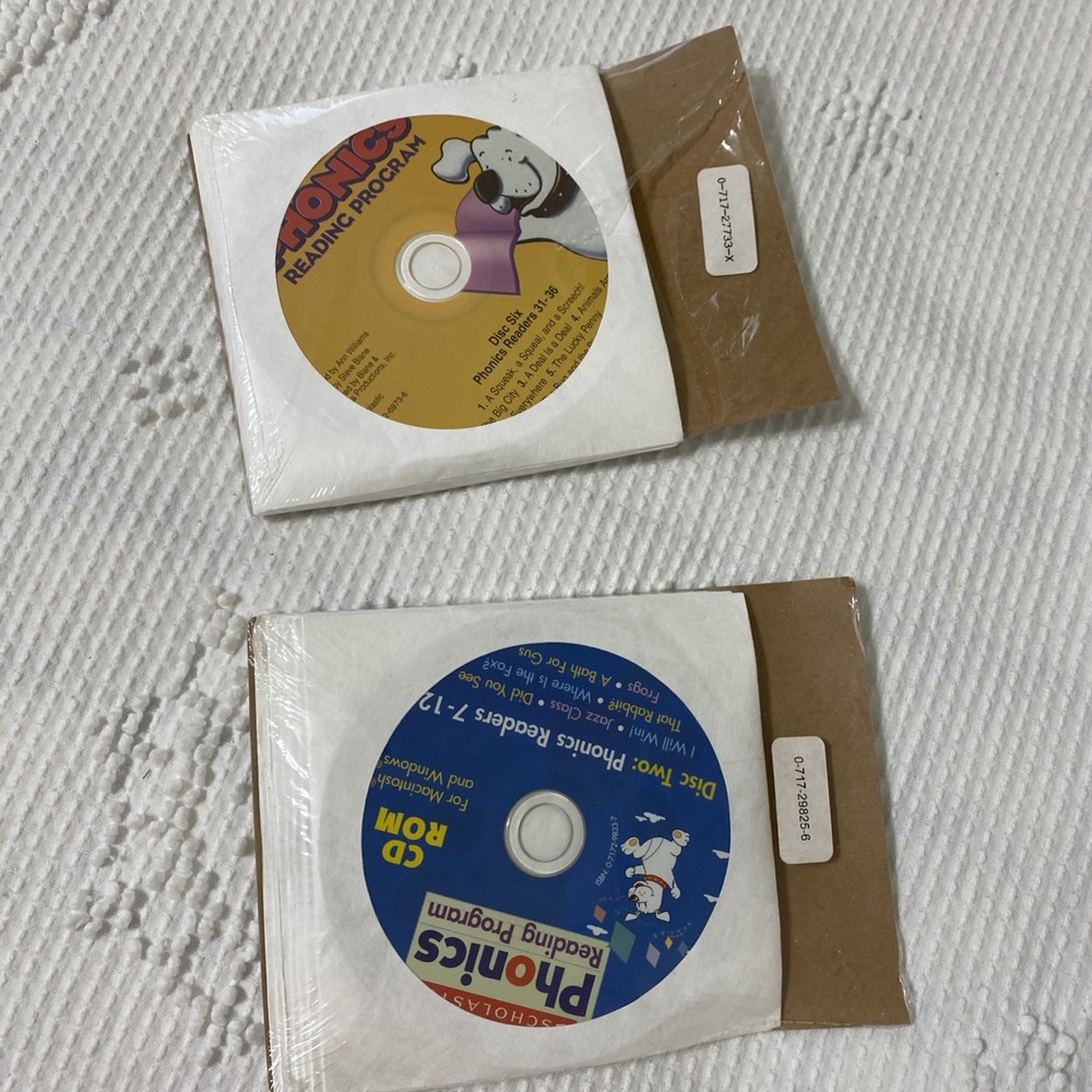 Scholastic Phonics Reading Program Games, Readers, Workbook Homeschool Lot
