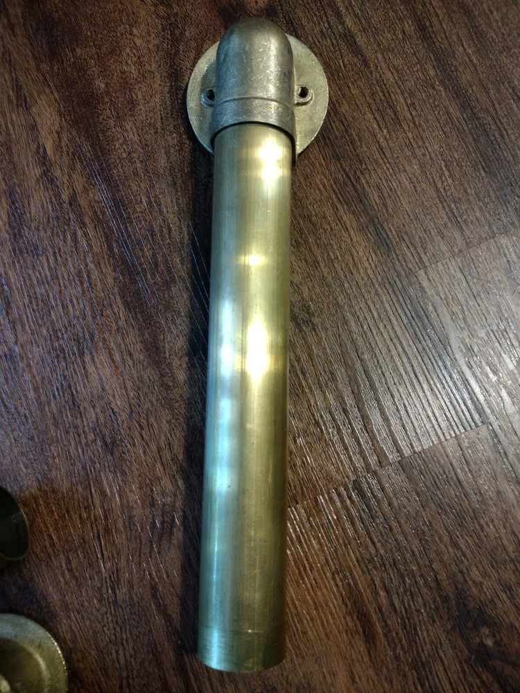 1.5" Brass Pipe Lot 4 Pieces