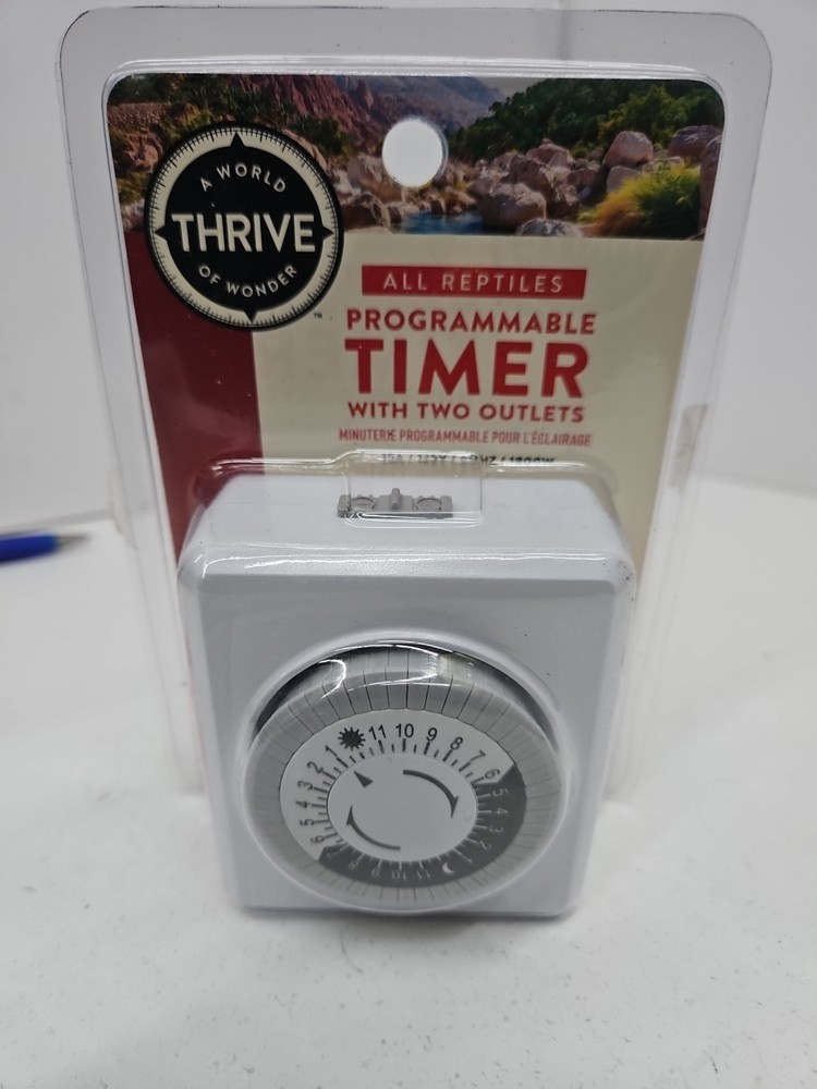 All Reptiles Programmable Timer With two Outlets