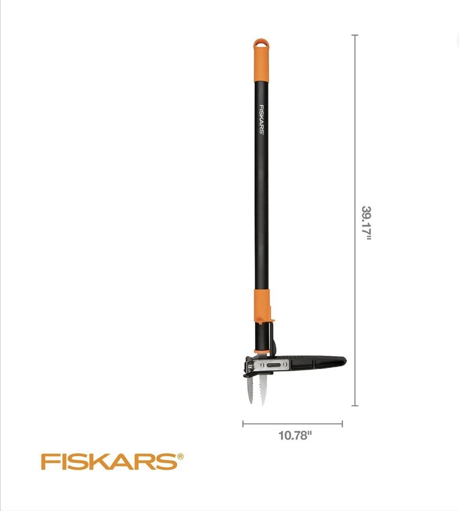 Stand Up Weed Puller Tool 39” Long Handle Garden Weeder No Bending