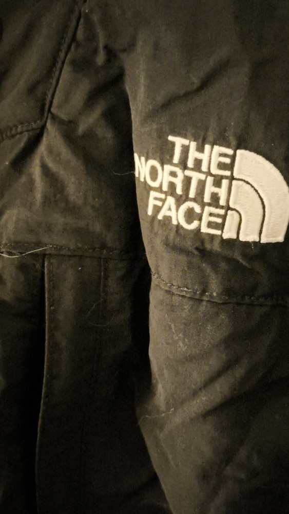 The North Face Men's Basic Jacket Gray Black Full Zip Long Sleeve Size M