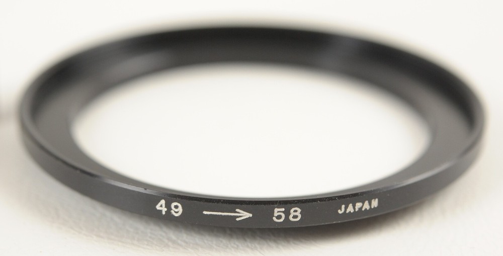 Stepping ring 49 - 58mm - JAPAN