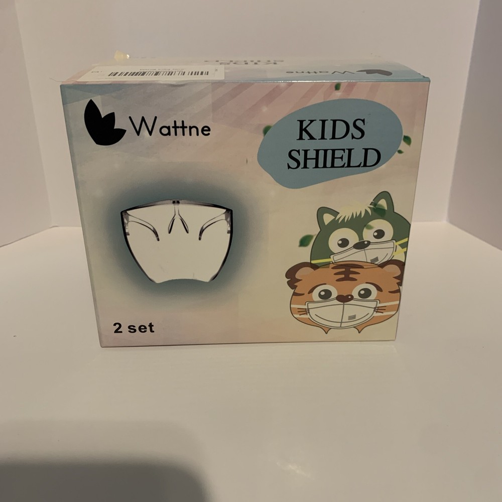 Wattne Kids Face Shield 2 Pack