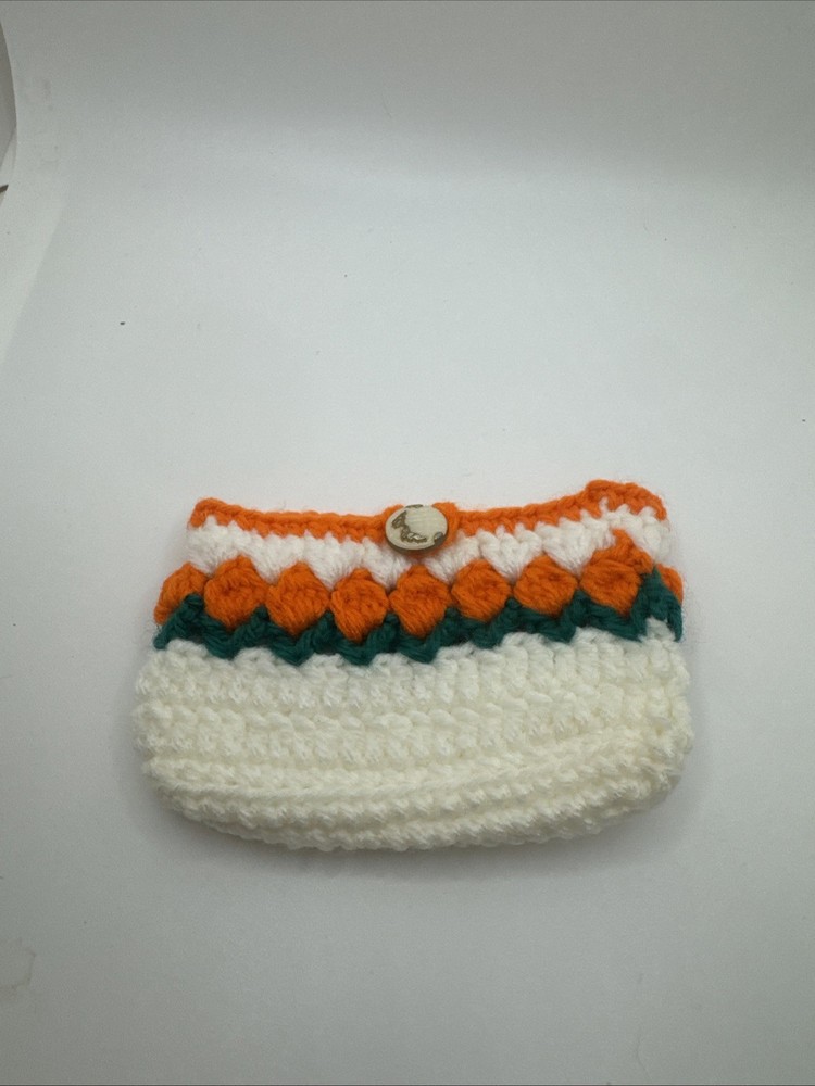 Crocheted small bag bags Getting 1