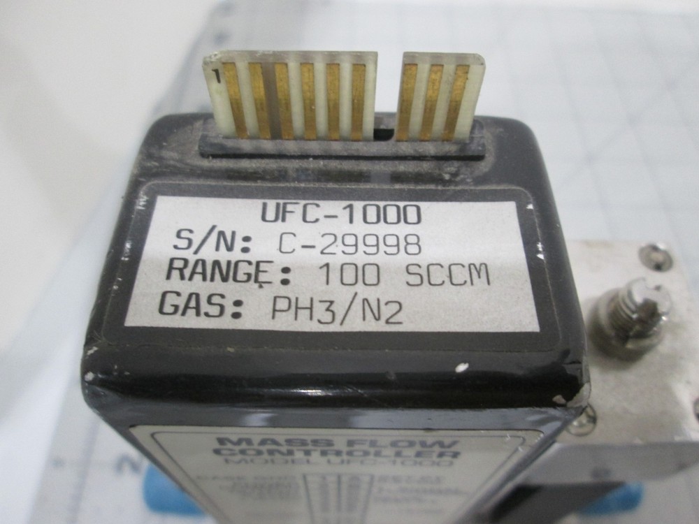Unit, UFC-1000, Mass Flow Controller, PH3/N2, 100 SCCM, Used