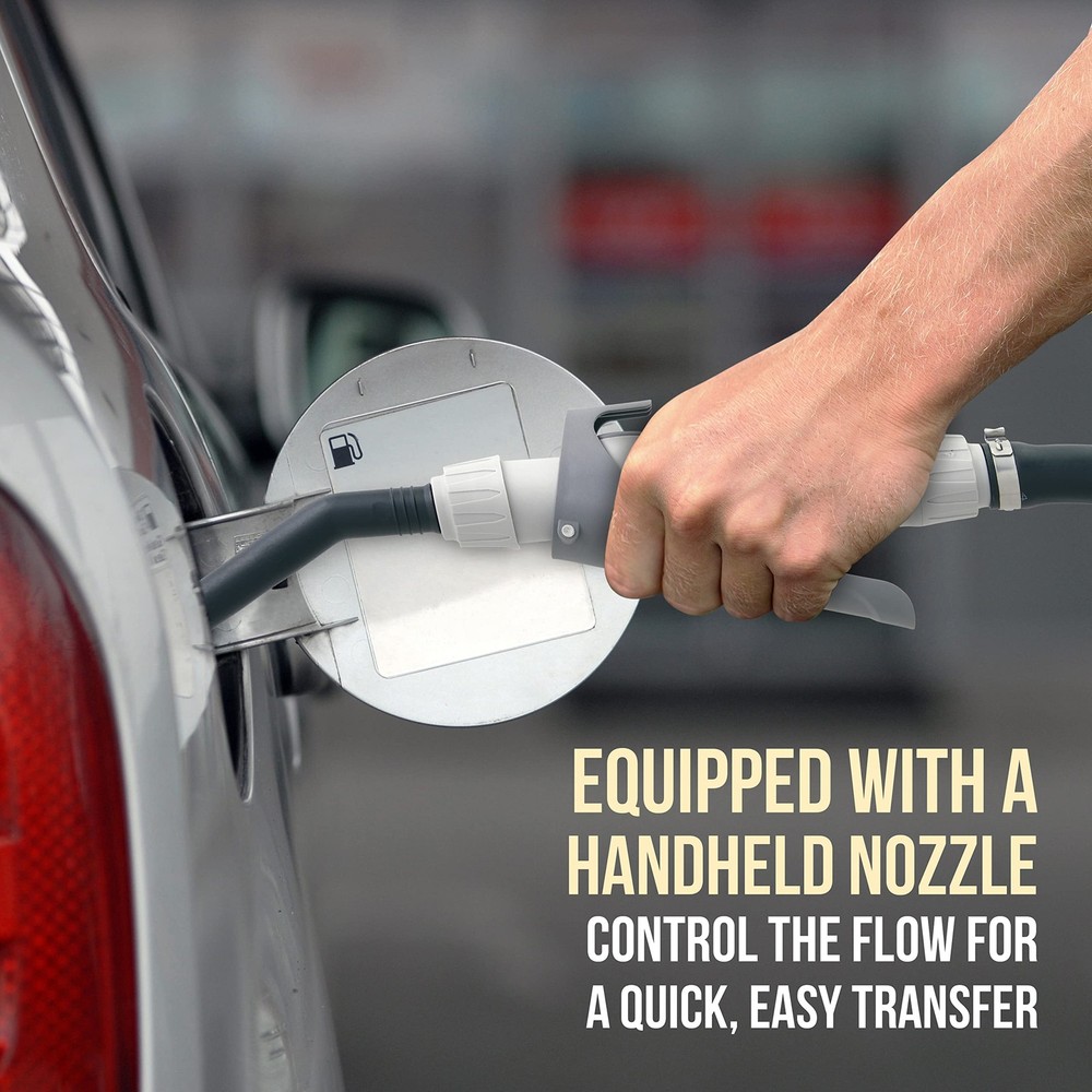 DEWAY Automatic Fuel Transfer Pump with Nozzle