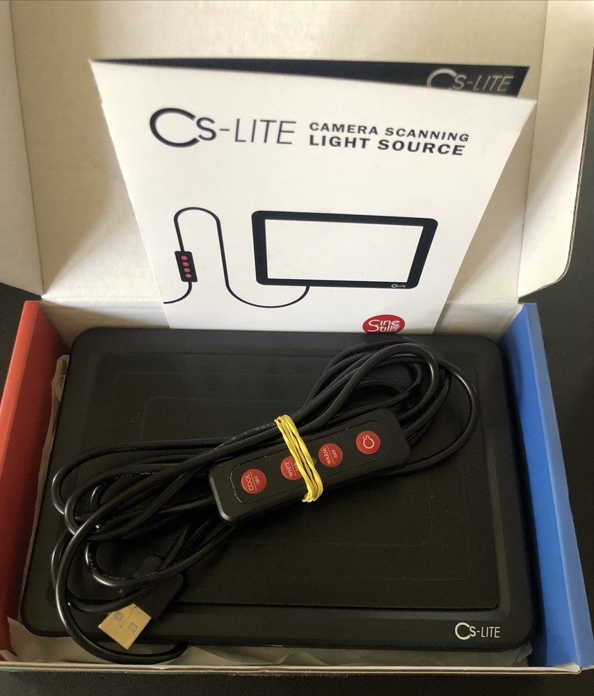 CineStill CS-Lite Camera Scanning Light Source With Box And Instruction Book