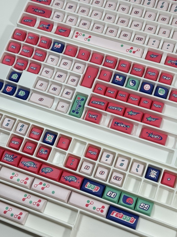 KEYTOK - Wave - KDA Profile Dye-Sub PBT Keycaps
