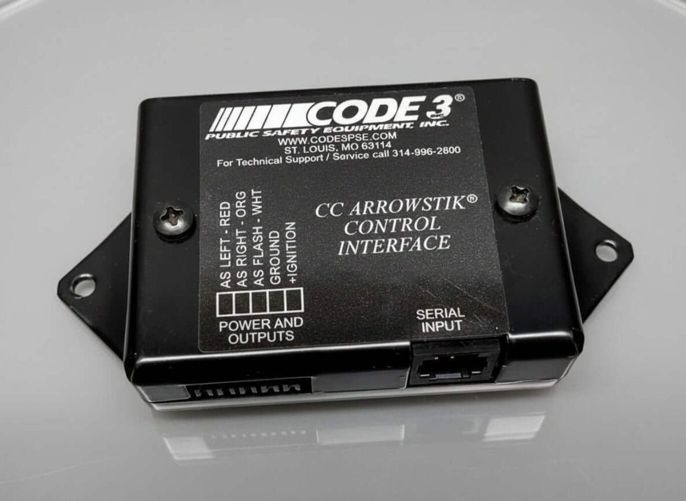 Code 3 T11623 Control Interface With Controller For 21 and 27 Series Integrated