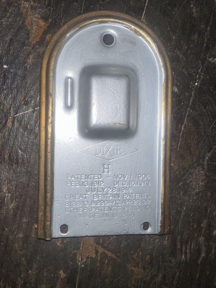 Back Plate Of Dixie Magneto Ww1