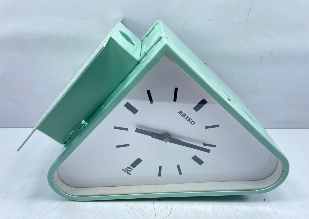 MC-018 Seikosha MC-271 Both Dialer Clock Vintage Triangular Secondary SlaveClock