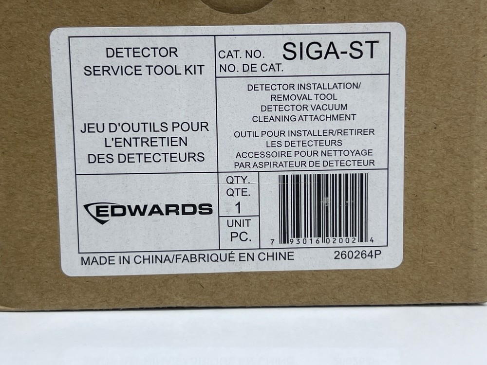 Edwards SIGA-ST Service Tool Kit