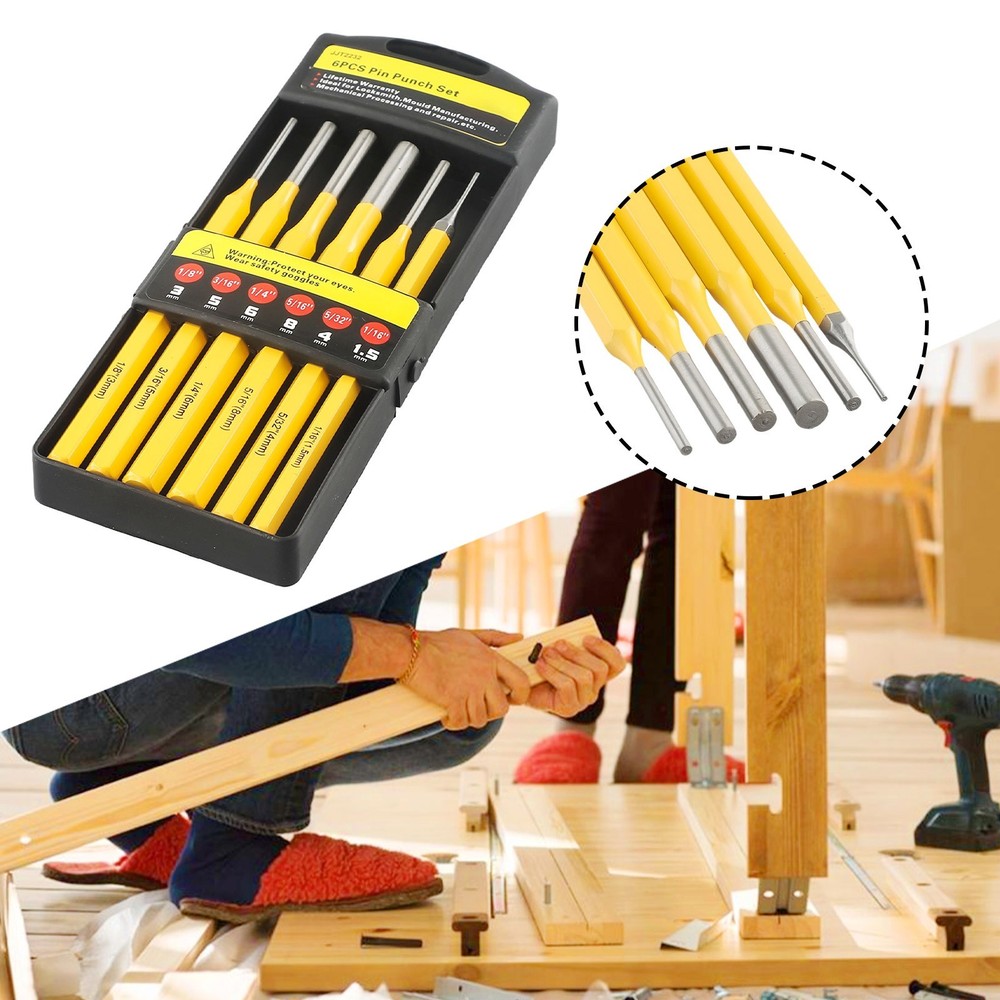 Professional Woodworking Chisel Punch Set Reliable Performance Rust Resistant