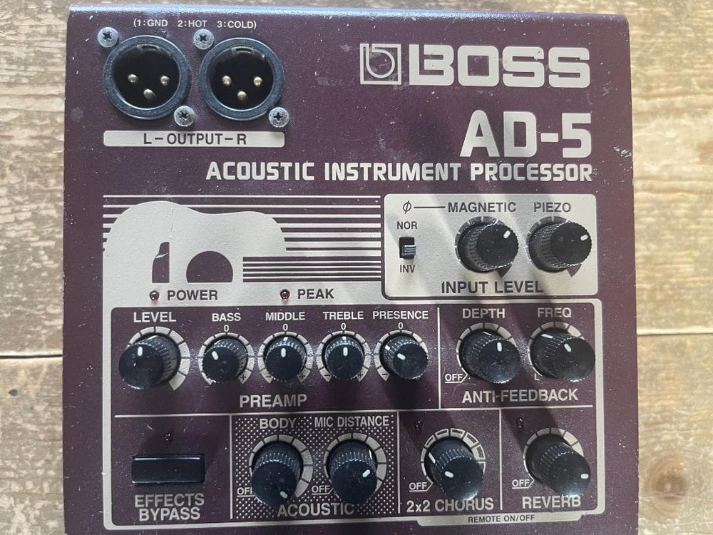 BOSS AD-5 Acoustic Processor