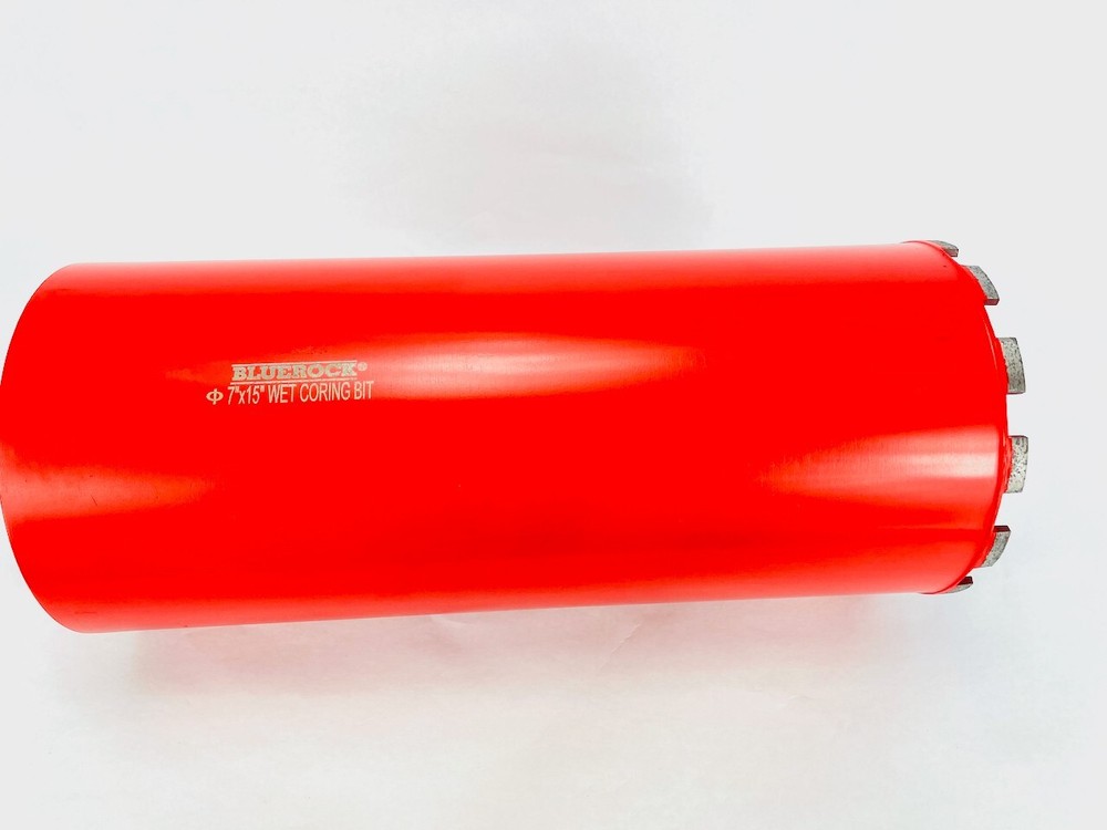 NEW BLUEROCK ® Tools 7" Diamond WET Coring Bit For Concrete Core Drill