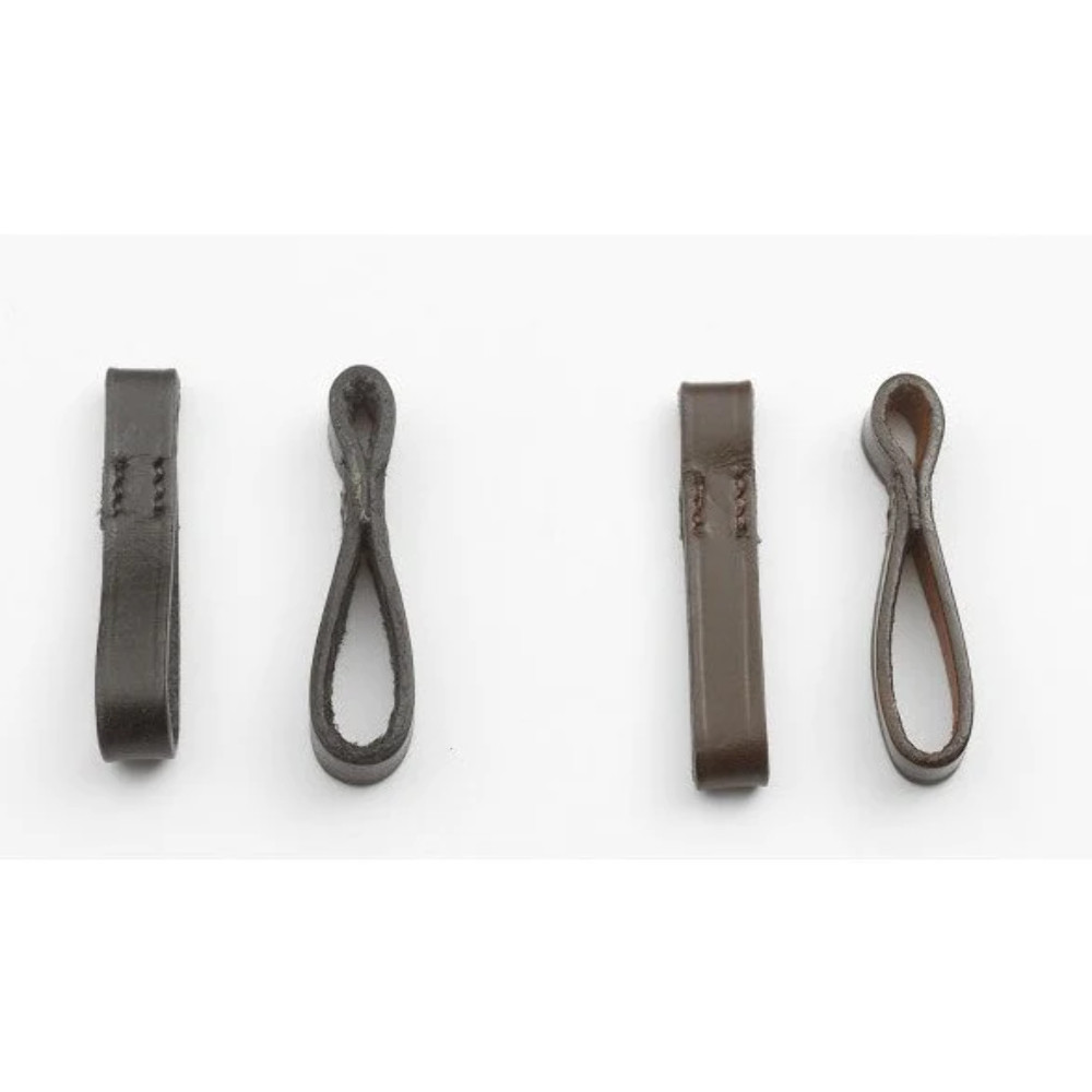Leather Full Cheek Bit Keepers