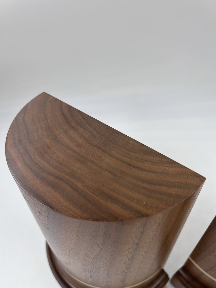 David Linley Wooden Book Ends