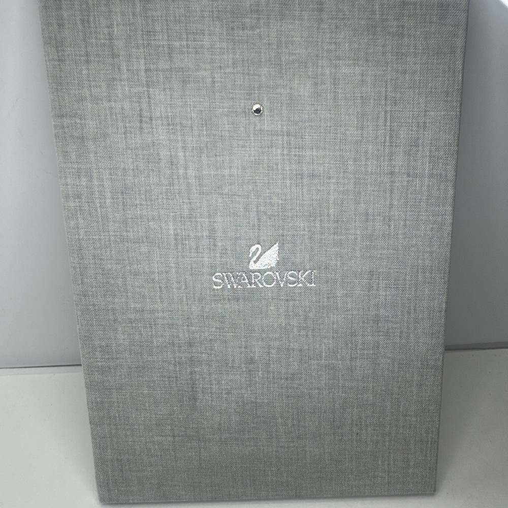 SWAROVSKI Grey Notebook/ Journal Diary In Box