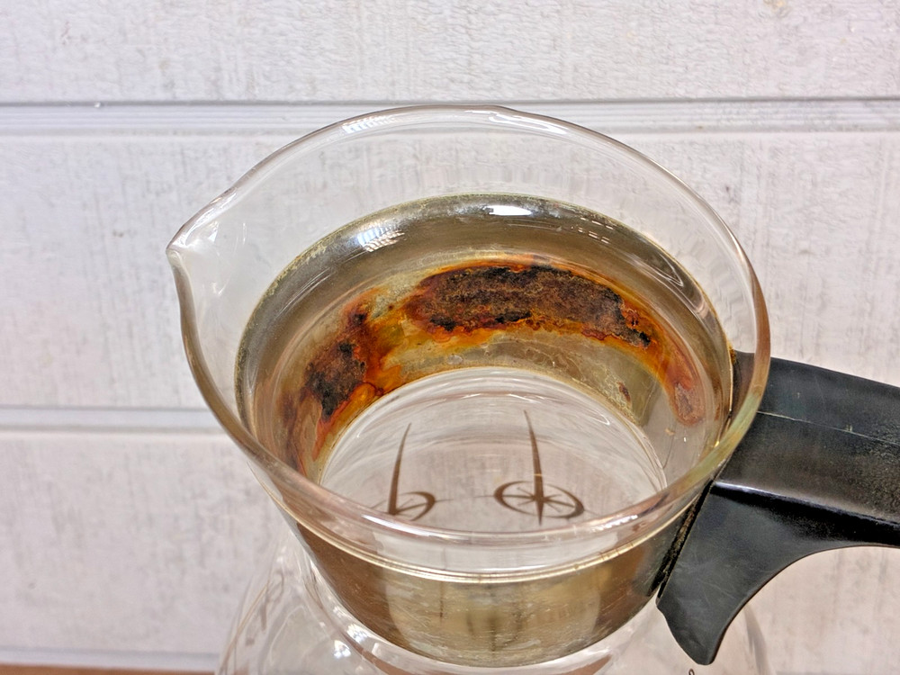 PYREX Compass Electric Server Warming Plate w/Glass Coffee Carafe #CECC ~ TESTED