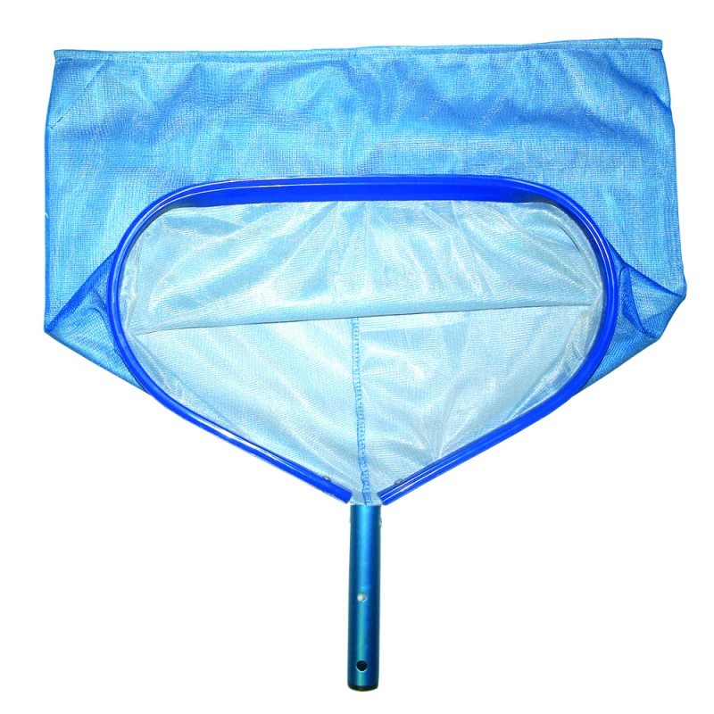 Pooline Big Deep Leaf Double Net Skimmer w/ Aluminum Frame Include Plastic Cover