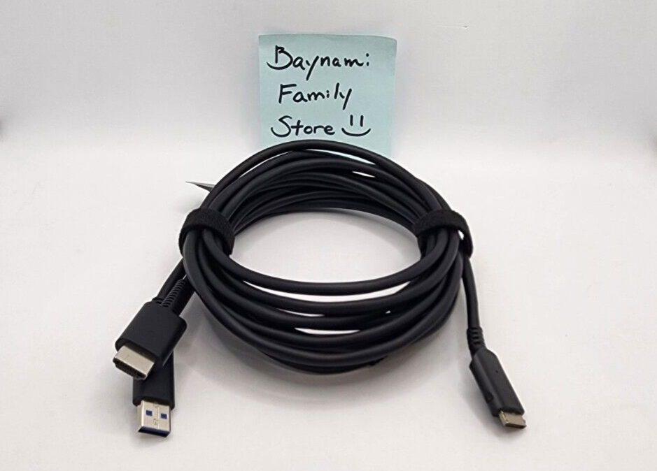 Meta Oculus Rift CV1 VR Virtual Reality Headset Cable Only - Tested Working