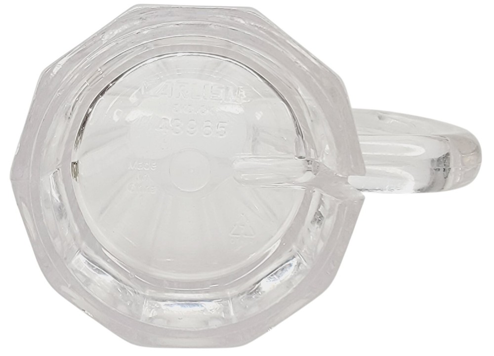 Carlisle Lexington 16oz Beer Mug Clear Polycarbonate Plastic Shatterproof Pub